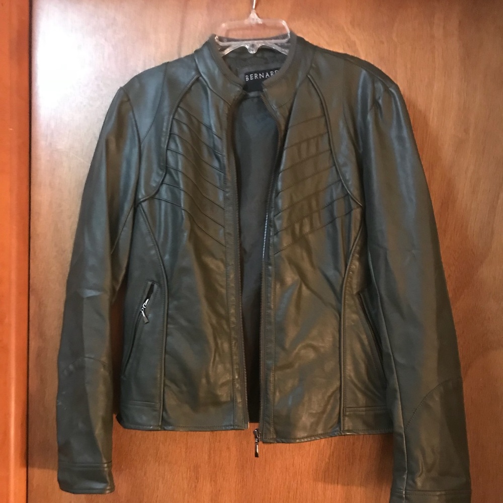 Leather jacket